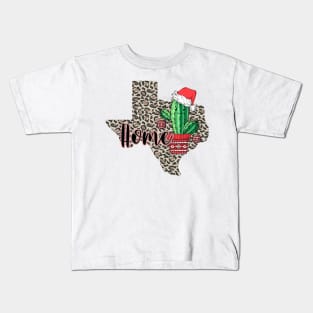 Texas Christmas Kids T-Shirt